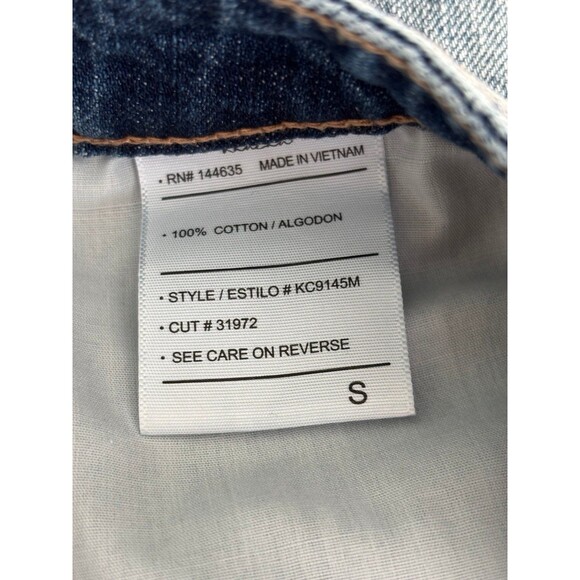 KanCan Women’s Denim High Waisted Destructed Jean Shorts Size Small - Picture 7 of 10